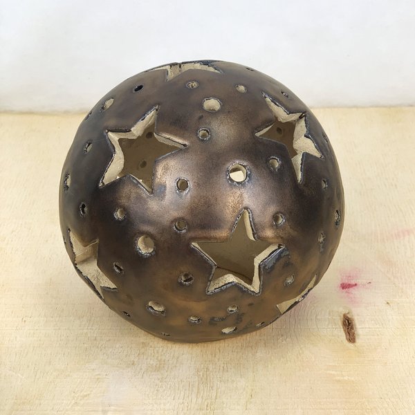 Stern-Kugel 14 cm, gold ❄